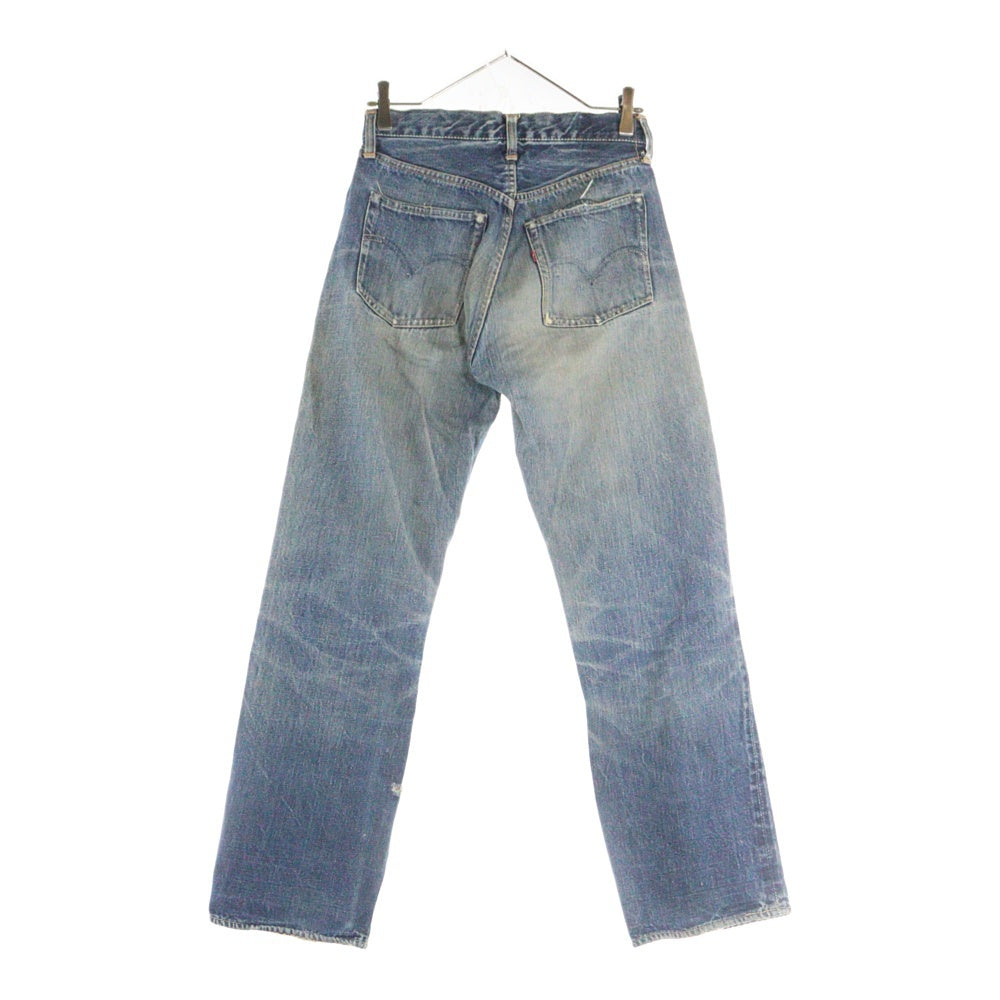 Levi's(リーバイス) 50S VINTAGE 504ZXX ユースモデル トップボタンドームGRIPPER ZIPPER 片面タブ Vステッチ 隠しリベット センターオンセット ジップフライデニムパンツ