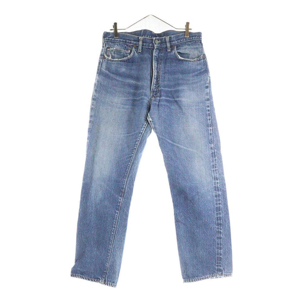 Levi's(リーバイス) 70S VINTAGE 502 ボタン裏16 BIGE 後期 平行ステッチ 紙パッチ SCOVILL ZIPPER ヴィンテージ ジップフライデニムパンツ インディゴ