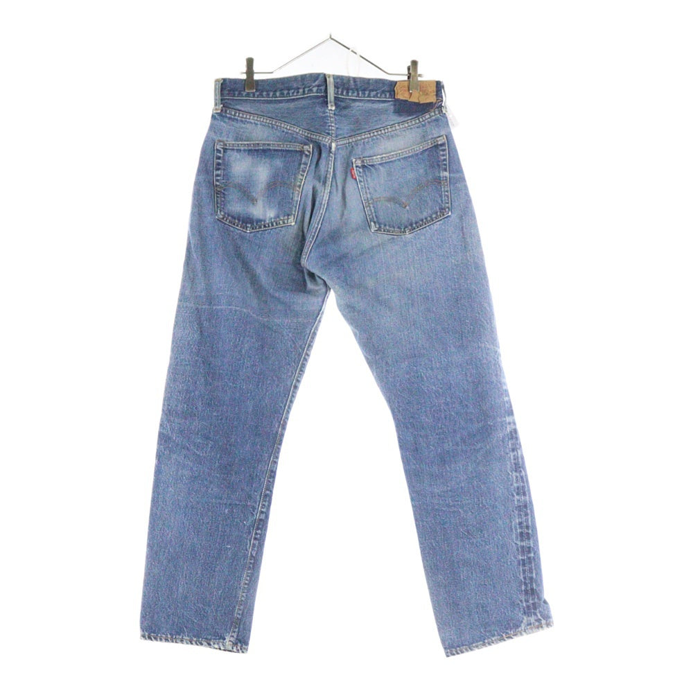 Levi's(リーバイス) 70S VINTAGE 502 ボタン裏16 BIGE 後期 平行ステッチ 紙パッチ SCOVILL ZIPPER ヴィンテージ ジップフライデニムパンツ インディゴ