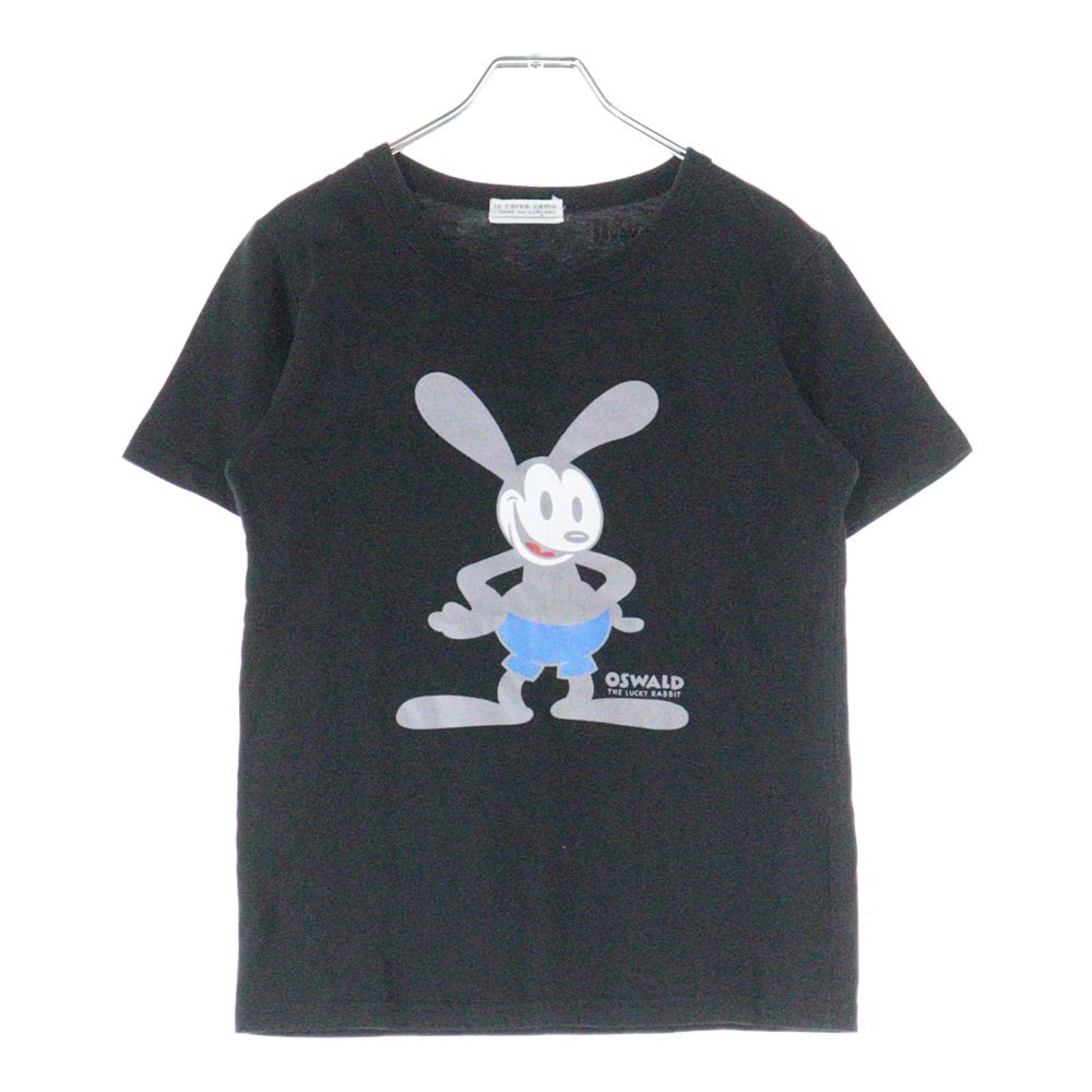 COMME des GARCONS(コムデギャルソン) 10 corso como COMME des GARCONS AD2005 OSWALD キャラクタープリント 半袖Tシャツ ブラック レディース AZ-T026