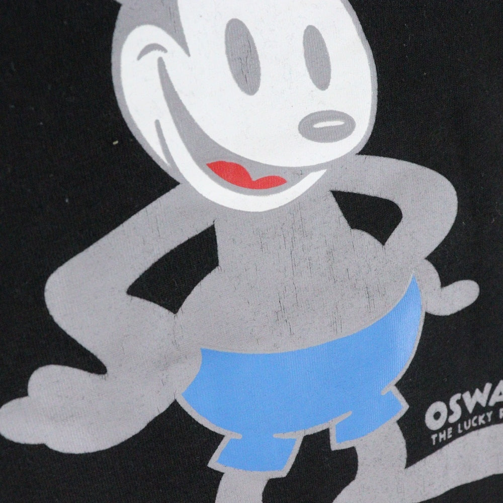 COMME des GARCONS(コムデギャルソン) 10 corso como COMME des GARCONS AD2005 OSWALD キャラクタープリント 半袖Tシャツ ブラック レディース AZ-T026