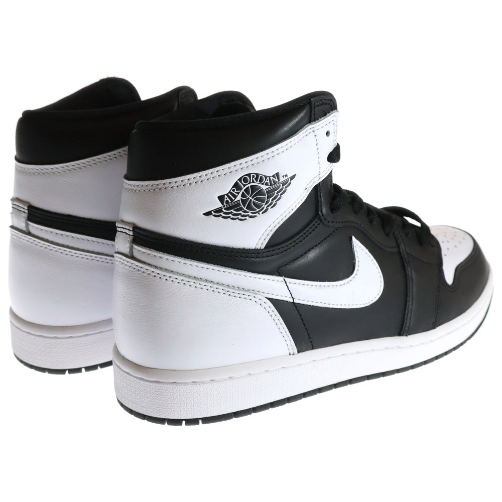 NIKE(ナイキ) AIR JORDAN 1 RETRO HIGH OG エアジョーダン 1 ハイカットスニーカー ブラック/ホワイト US12/30cm DZ5485-010