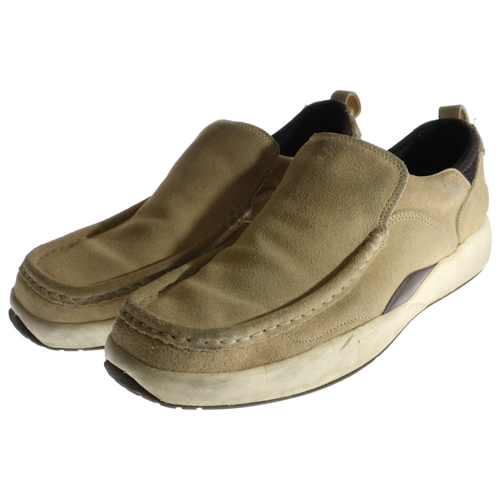 VISVIM(ヴィスヴィム) TWONBLY トゥオンブリー スウェードレザーローカットスニーカー スリッポン ベージュ V001-02
