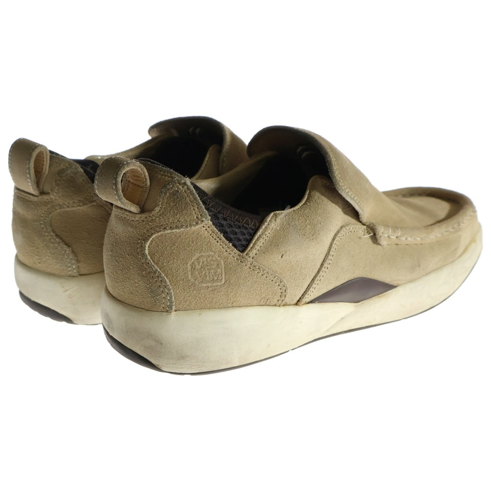 VISVIM(ヴィスヴィム) TWONBLY トゥオンブリー スウェードレザーローカットスニーカー スリッポン ベージュ V001-02
