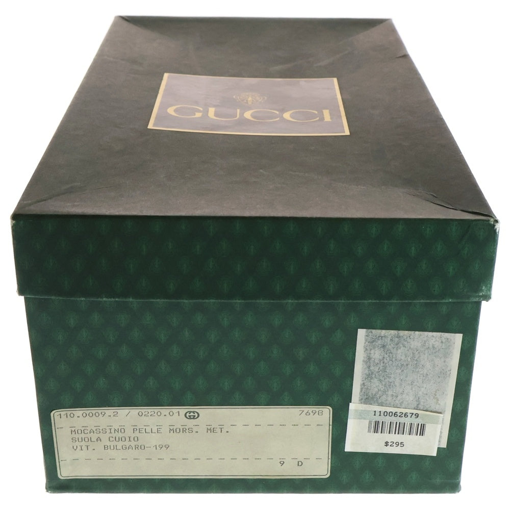 GUCCI(グッチ) ホースビット レザーローファー スリッポン ブラック