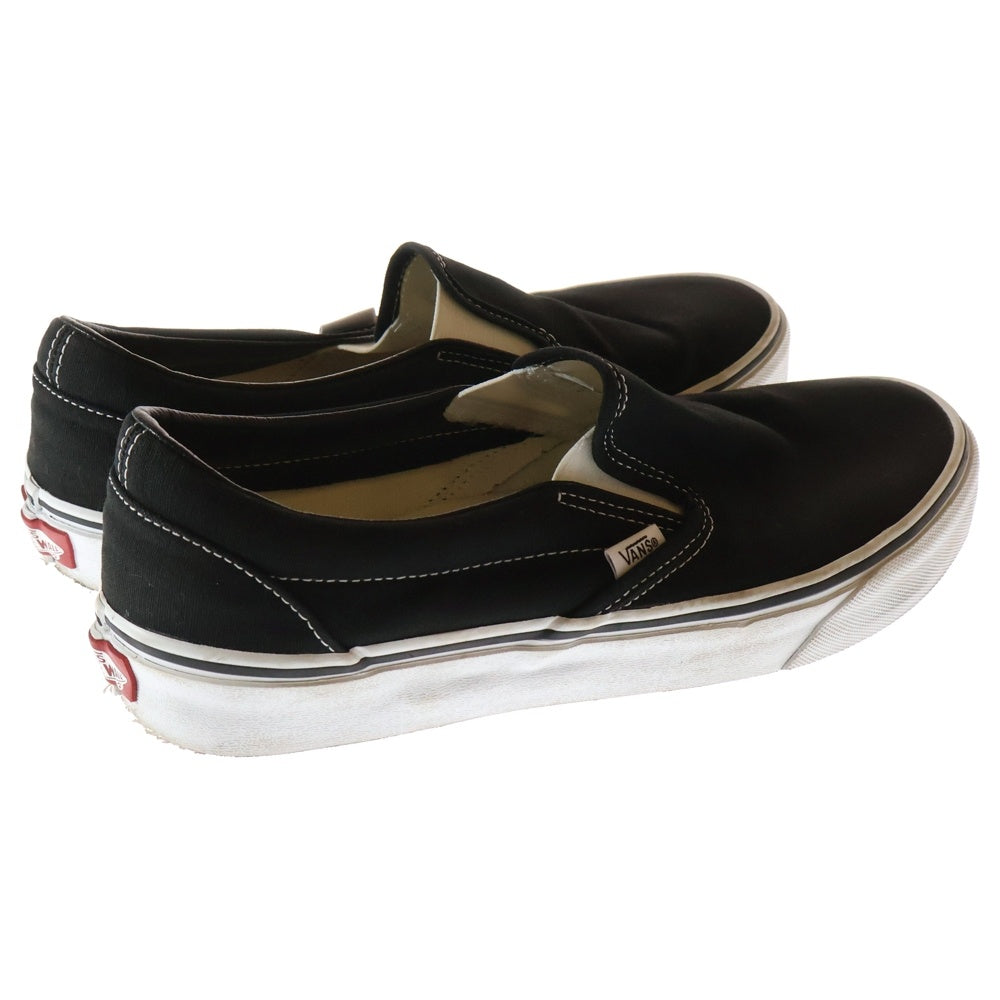 VANS(ヴァンズ) キャンバスローカットスニーカー スリッポン ブラック US9.5/27.5cm 751505