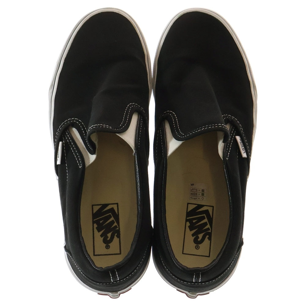 VANS(ヴァンズ) キャンバスローカットスニーカー スリッポン ブラック US9.5/27.5cm 751505