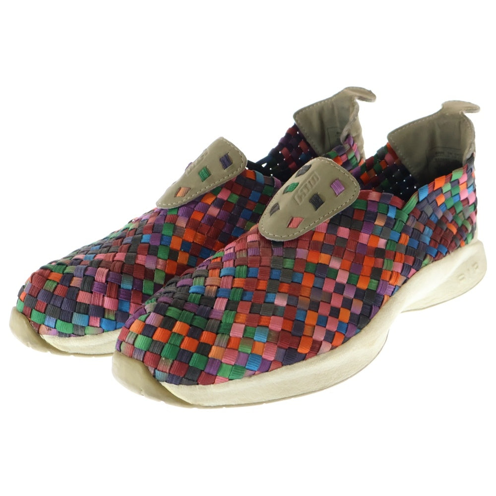 NIKE(ナイキ) 【観賞用 2000年製】 HTM AIR WOVEN RAINBOW エイチティーエム エア ウーベン レインボー ローカットスニーカー スリッポン レディース US6/24cm 305147-251