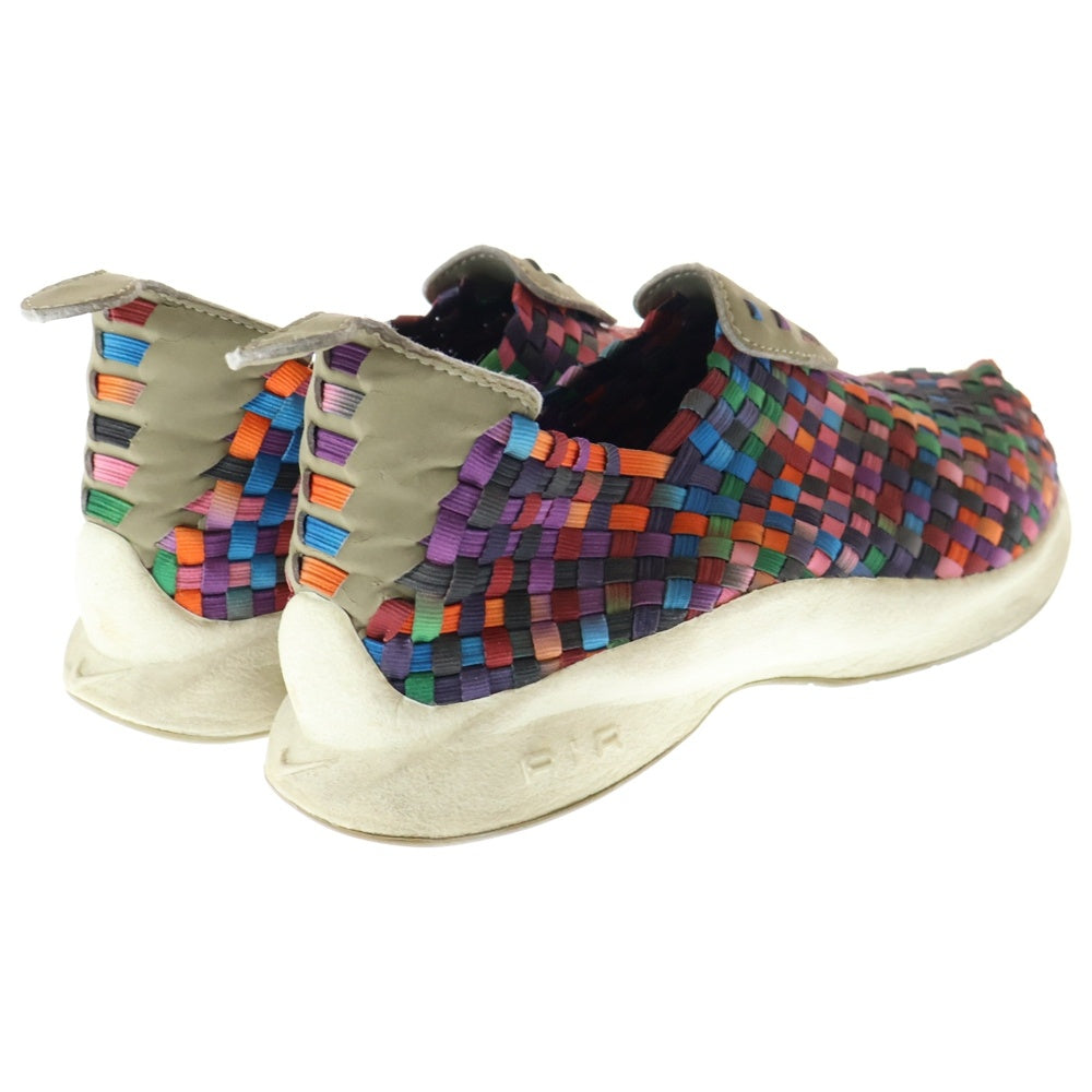 NIKE(ナイキ) 【観賞用 2000年製】 HTM AIR WOVEN RAINBOW エイチティーエム エア ウーベン レインボー ローカットスニーカー スリッポン レディース US6/24cm 305147-251