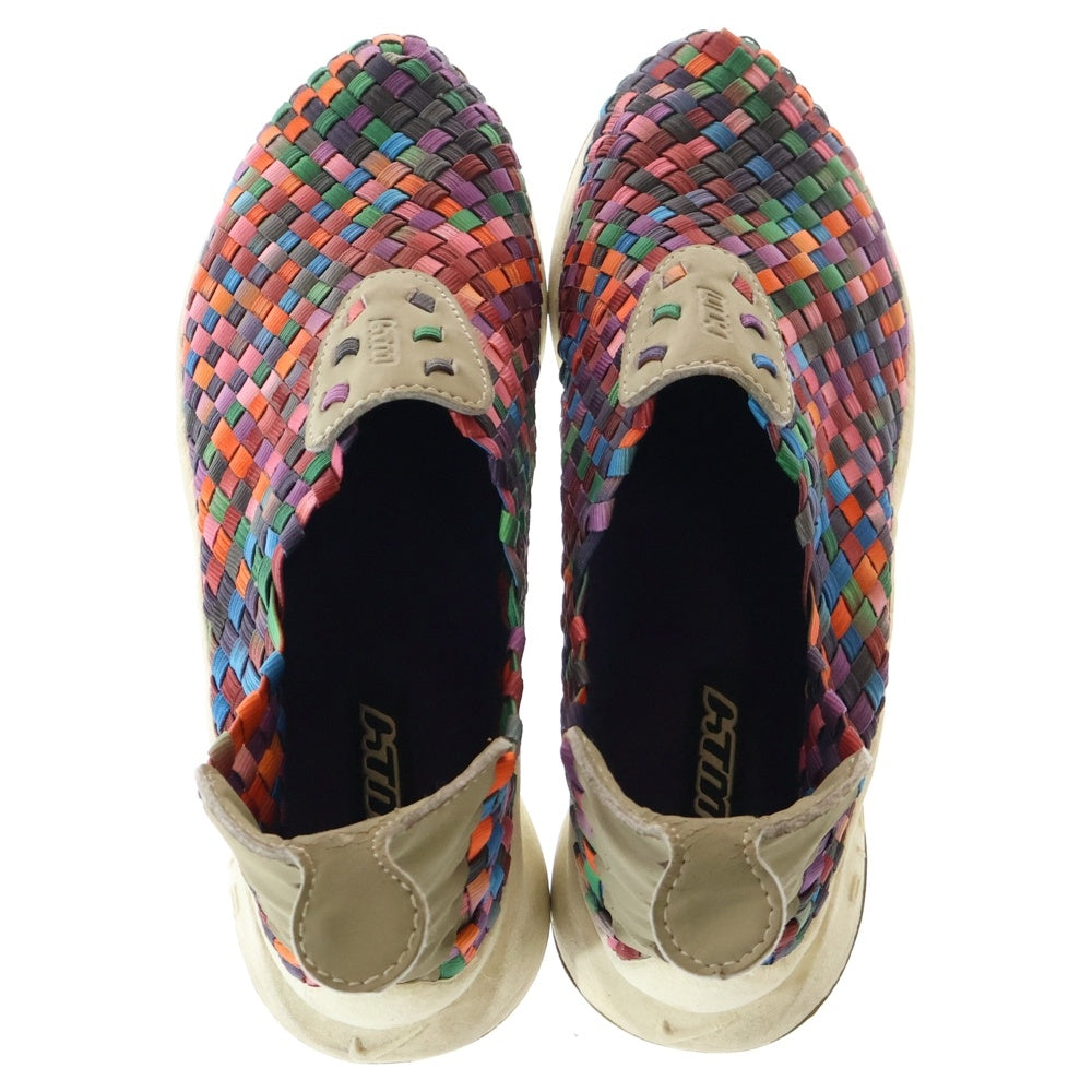 NIKE(ナイキ) 【観賞用 2000年製】 HTM AIR WOVEN RAINBOW エイチティーエム エア ウーベン レインボー ローカットスニーカー スリッポン レディース US6/24cm 305147-251
