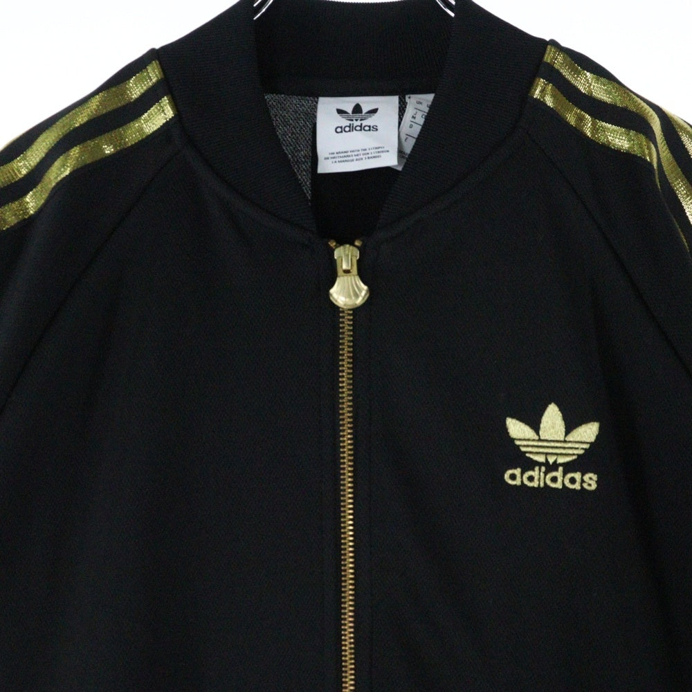 adidas(アディダス) GK0658 SST 24K TRACKTOP トラックジャケット ブラック/ゴールド