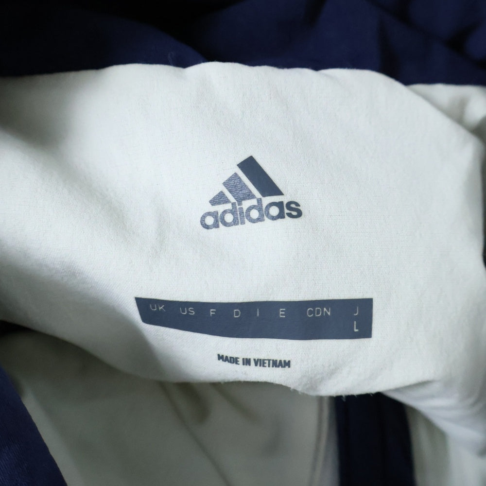 adidas(アディダス) EH3721 バイカラー 中綿ジャケット ネイビー/ホワイト