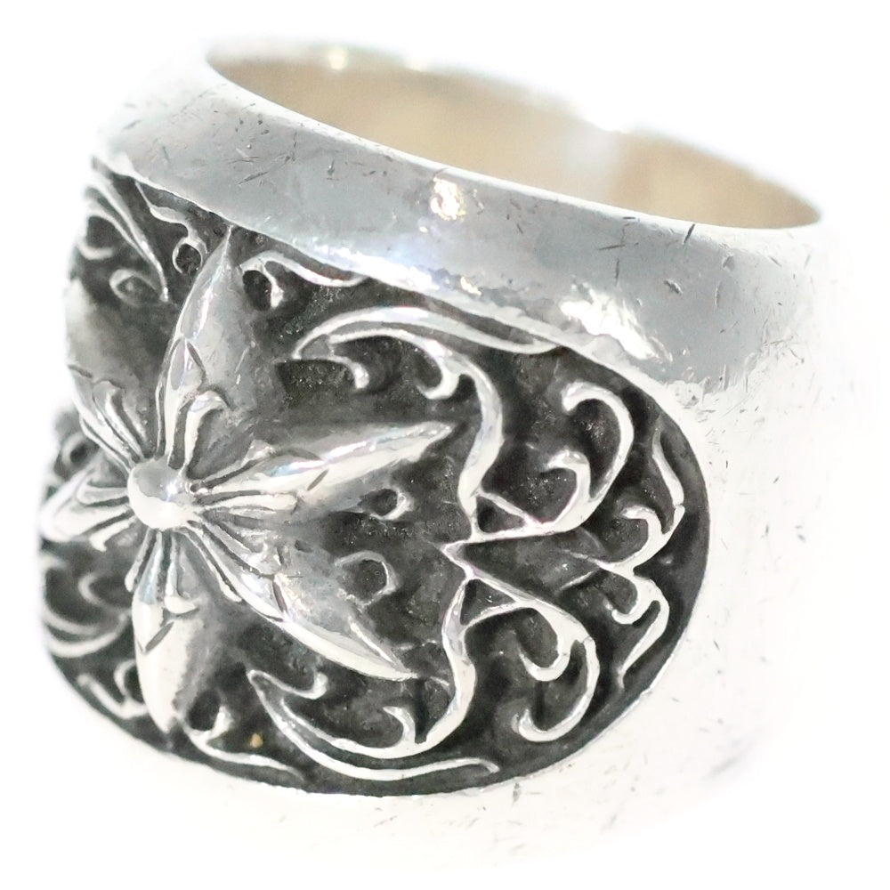 CHROME HEARTS(クロムハーツ) CLSSC OVAL STAR クラシックオーバルスター リング シルバー BCA341