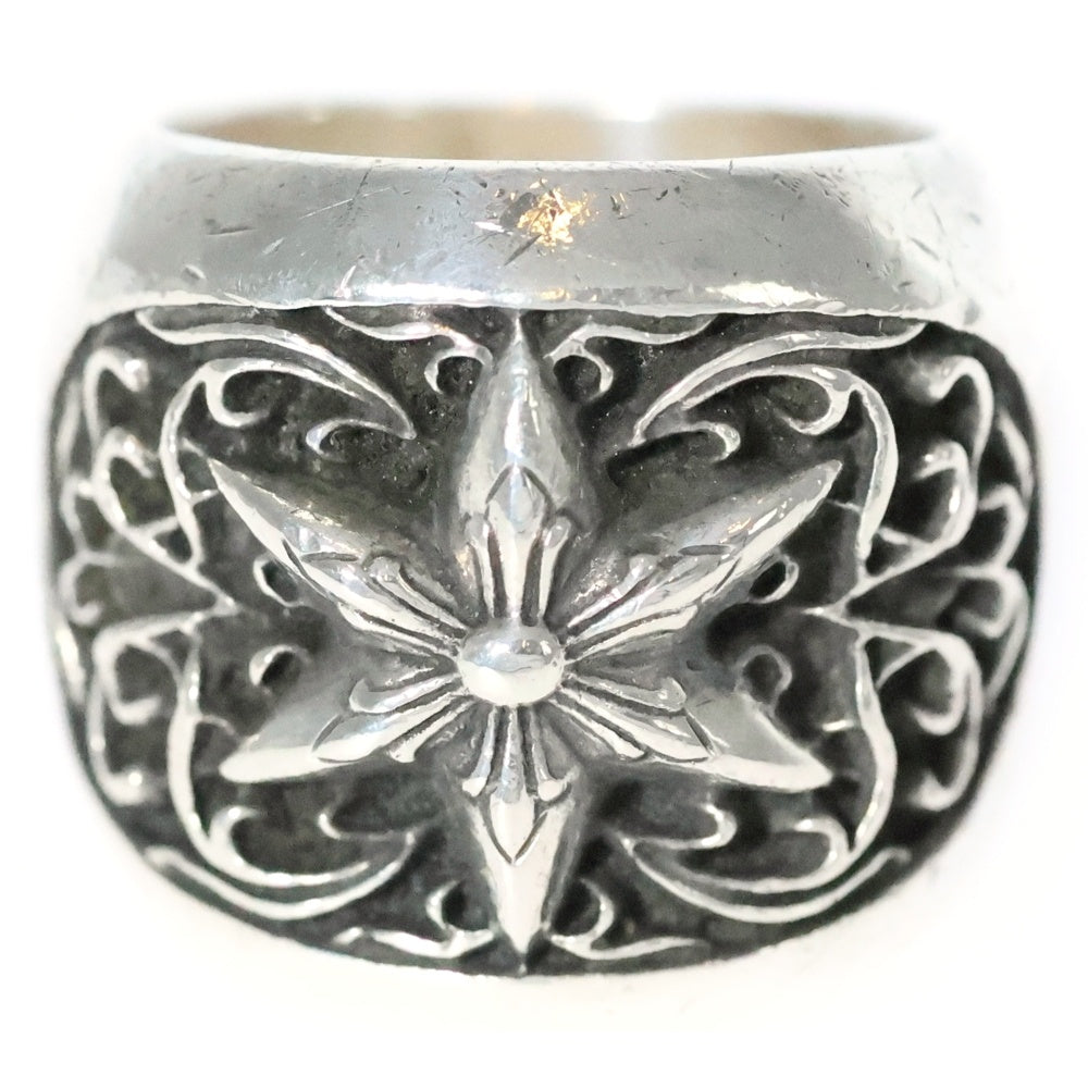 CHROME HEARTS(クロムハーツ) CLSSC OVAL STAR クラシックオーバルスター リング シルバー BCA341