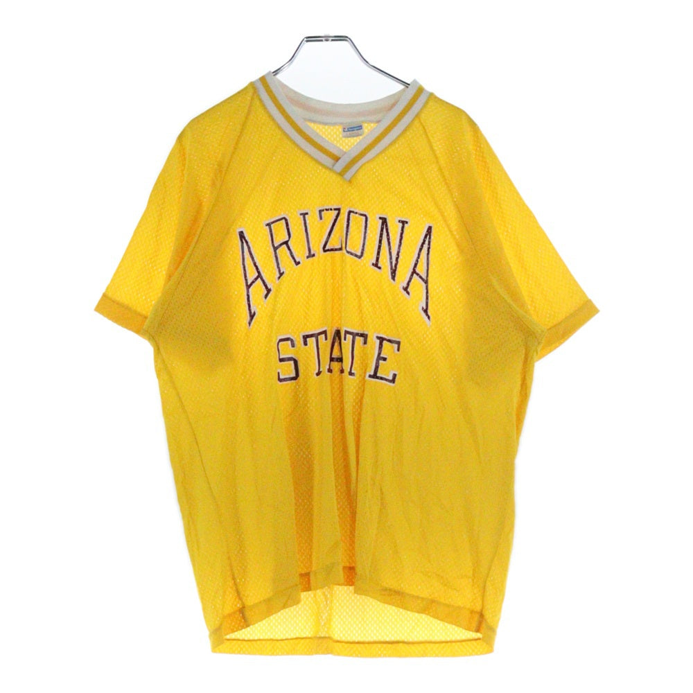 CHAMPION(チャンピオン) 70S VINTAGE ヴィンテージARIZONA STAFF メッシュ 半袖Tシャツ イエロー