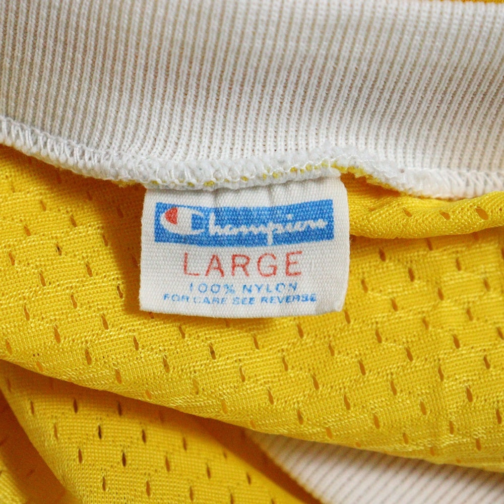 CHAMPION(チャンピオン) 70S VINTAGE ヴィンテージARIZONA STAFF メッシュ 半袖Tシャツ イエロー