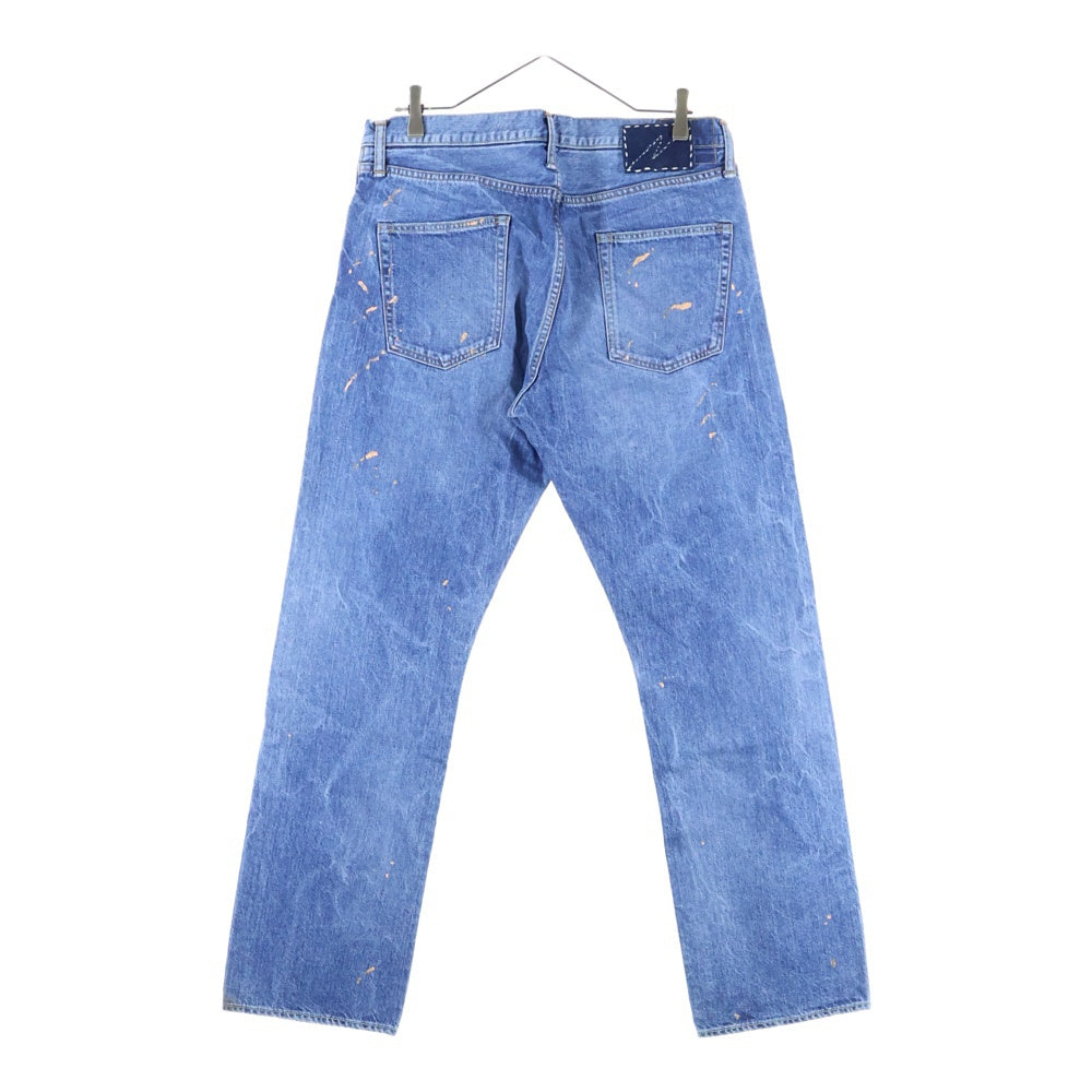 VISVIM(ヴィスヴィム) 25SS SOCIAL SCULPTURE DENIM 11 DRY-26 ソーシャル スカルプチャー デニムパンツ インディゴ 0125105005012