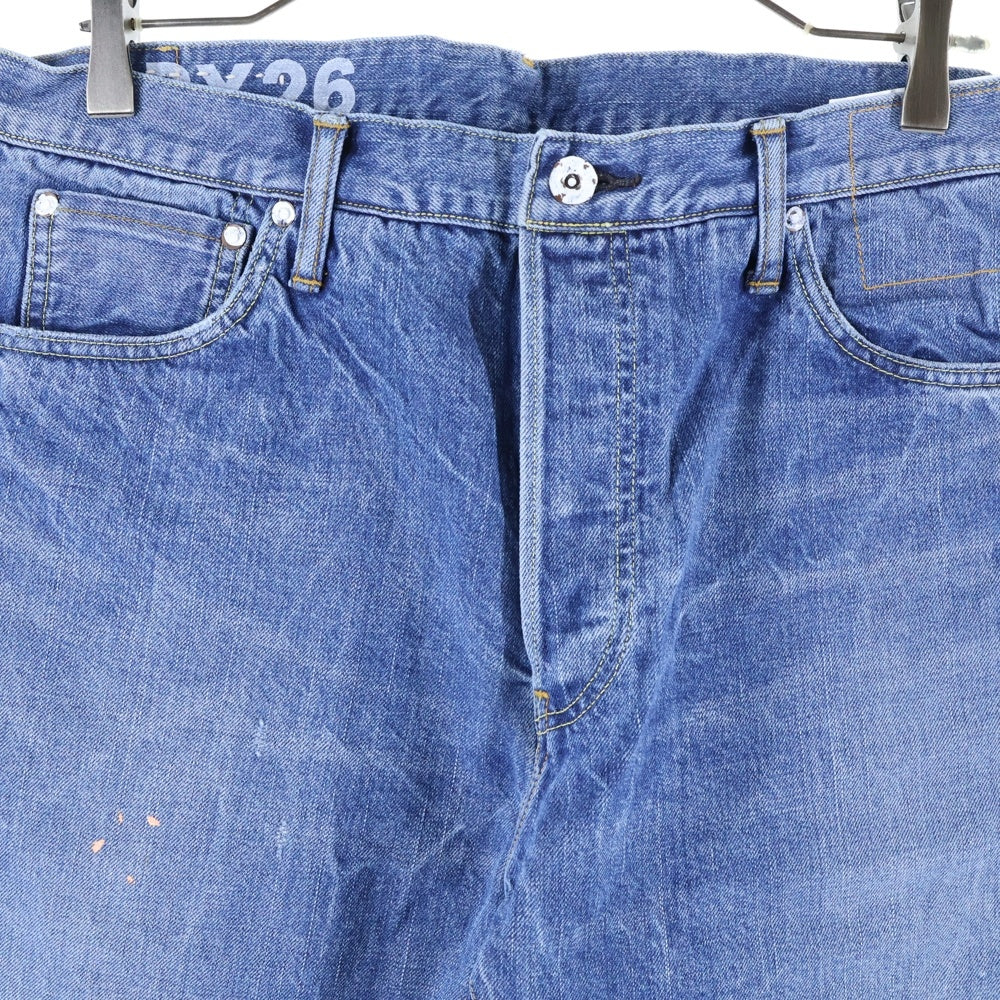 VISVIM(ヴィスヴィム) 25SS SOCIAL SCULPTURE DENIM 11 DRY-26 ソーシャル スカルプチャー デニムパンツ インディゴ 0125105005012