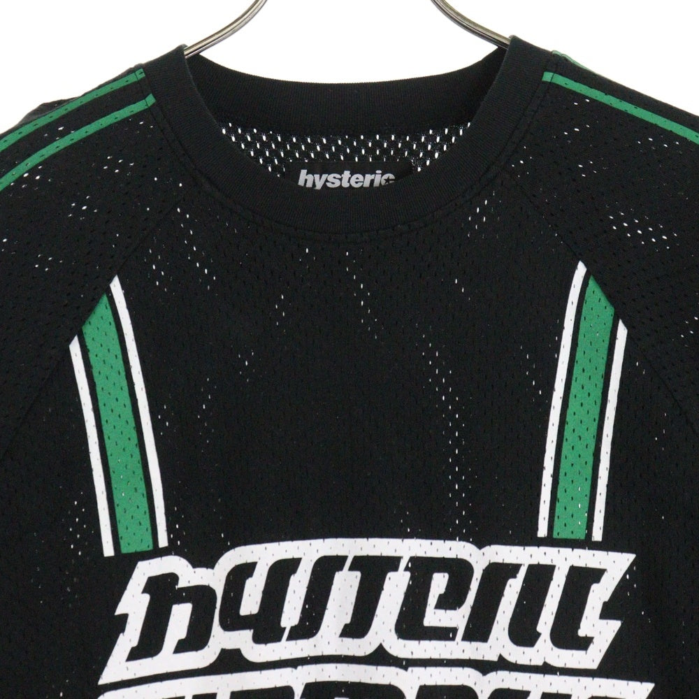 SUPREME(シュプリーム) 24AW ×HYSTERIC GLAMOUR Mesh L/S Top ヒステリックグラマー メッシュトップ 長袖カットソー ブラック