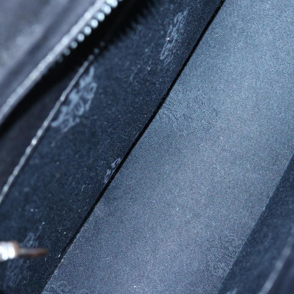 CHROME HEARTS(クロムハーツ) ダガー クロス BSフレア チャーム キルティング ラムレザートートバッグ ハンドバッグ ブラック