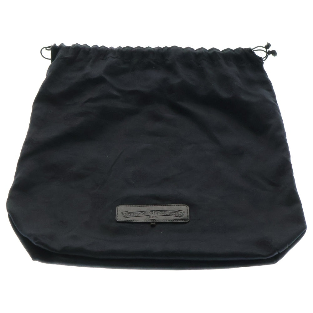 CHROME HEARTS(クロムハーツ) ダガー クロス BSフレア チャーム キルティング ラムレザートートバッグ ハンドバッグ ブラック