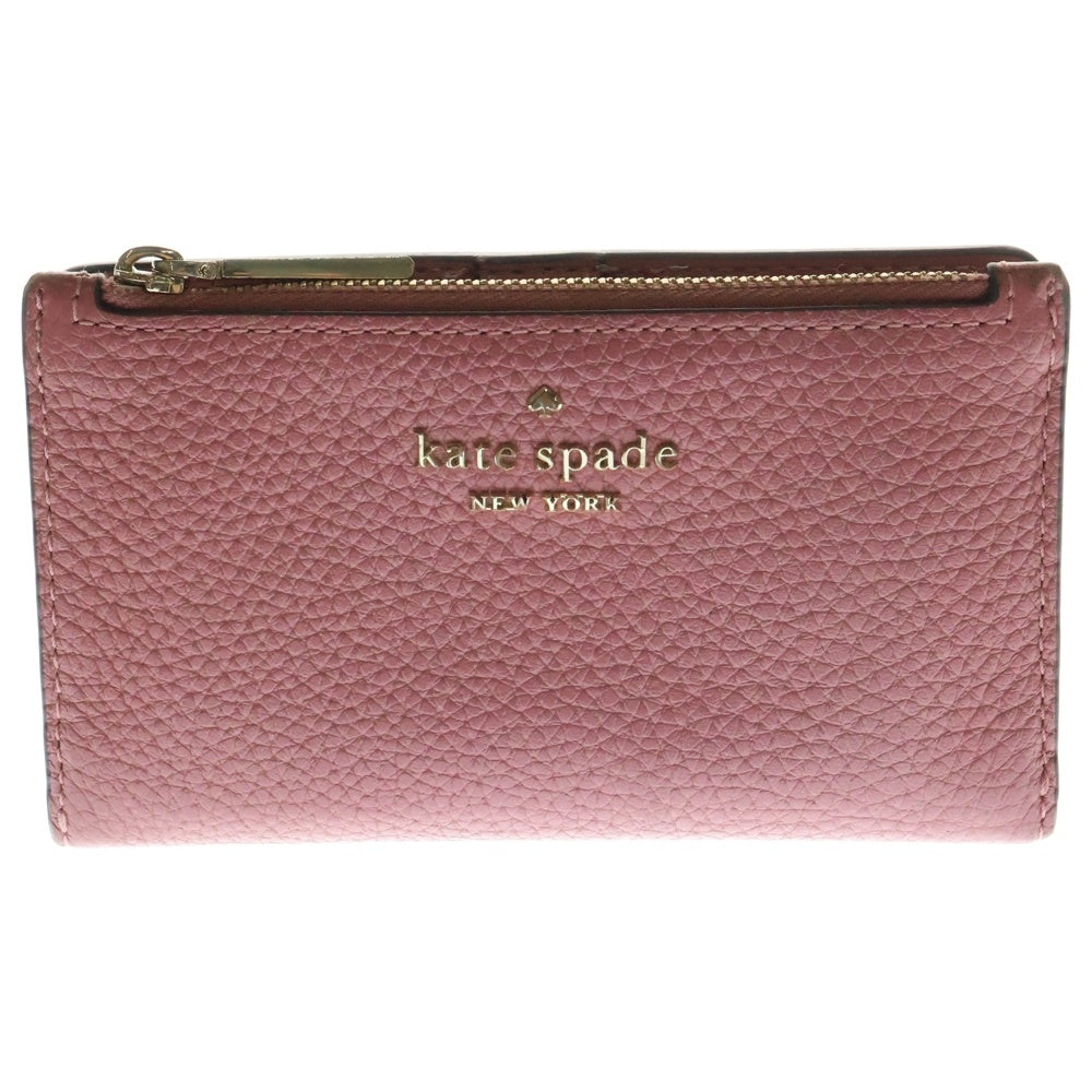 Kate Spade(ケイトスペード) ロゴ レザー コイン パス ケース ピンク
