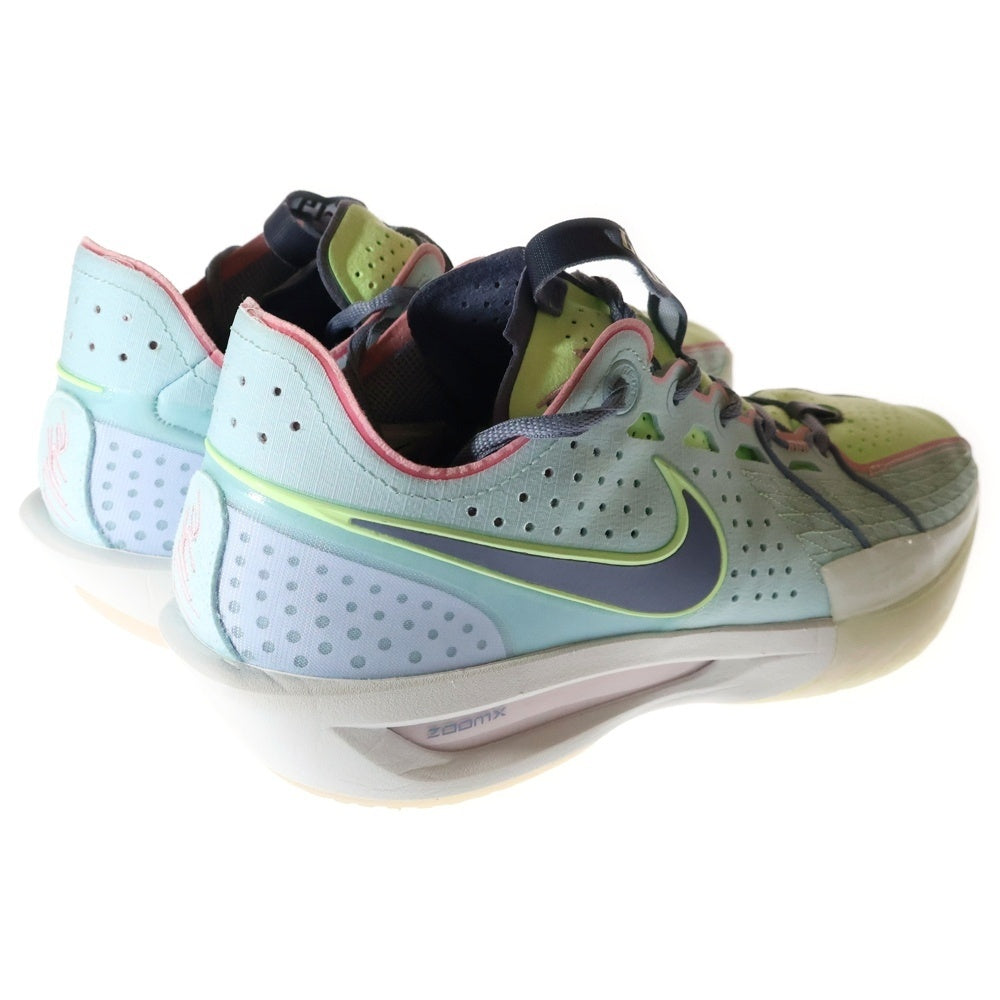 NIKE(ナイキ) ZOOM GT CUT 3 EASTER ズームジーティーカット3 イースター ローカットスニーカー ライトブルー US8.5/26.5cm DV2918-401