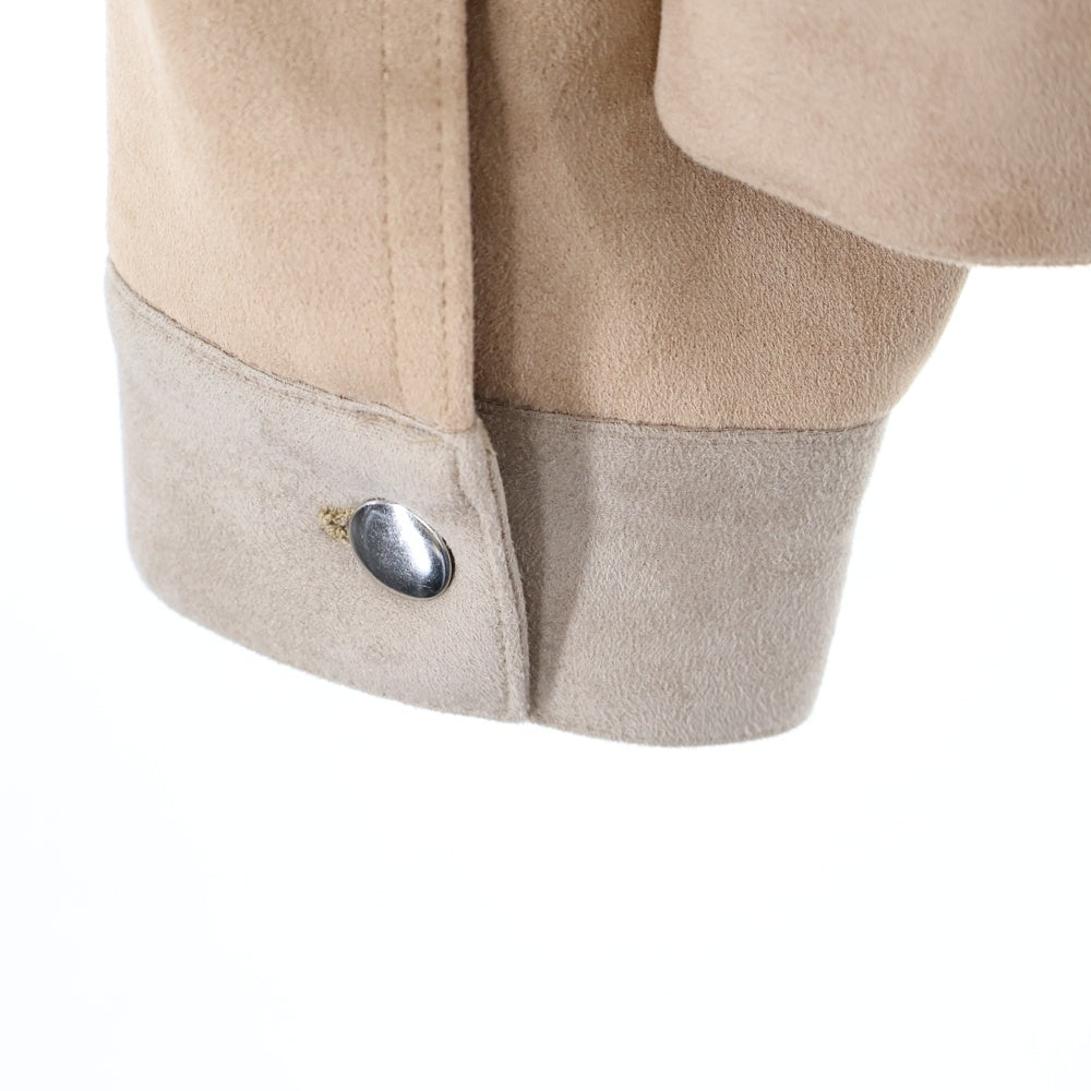 MLVINCE(メルヴィンス) EASY TRUCKER JACKET スウェード イージートラッカージャケット ベージュ