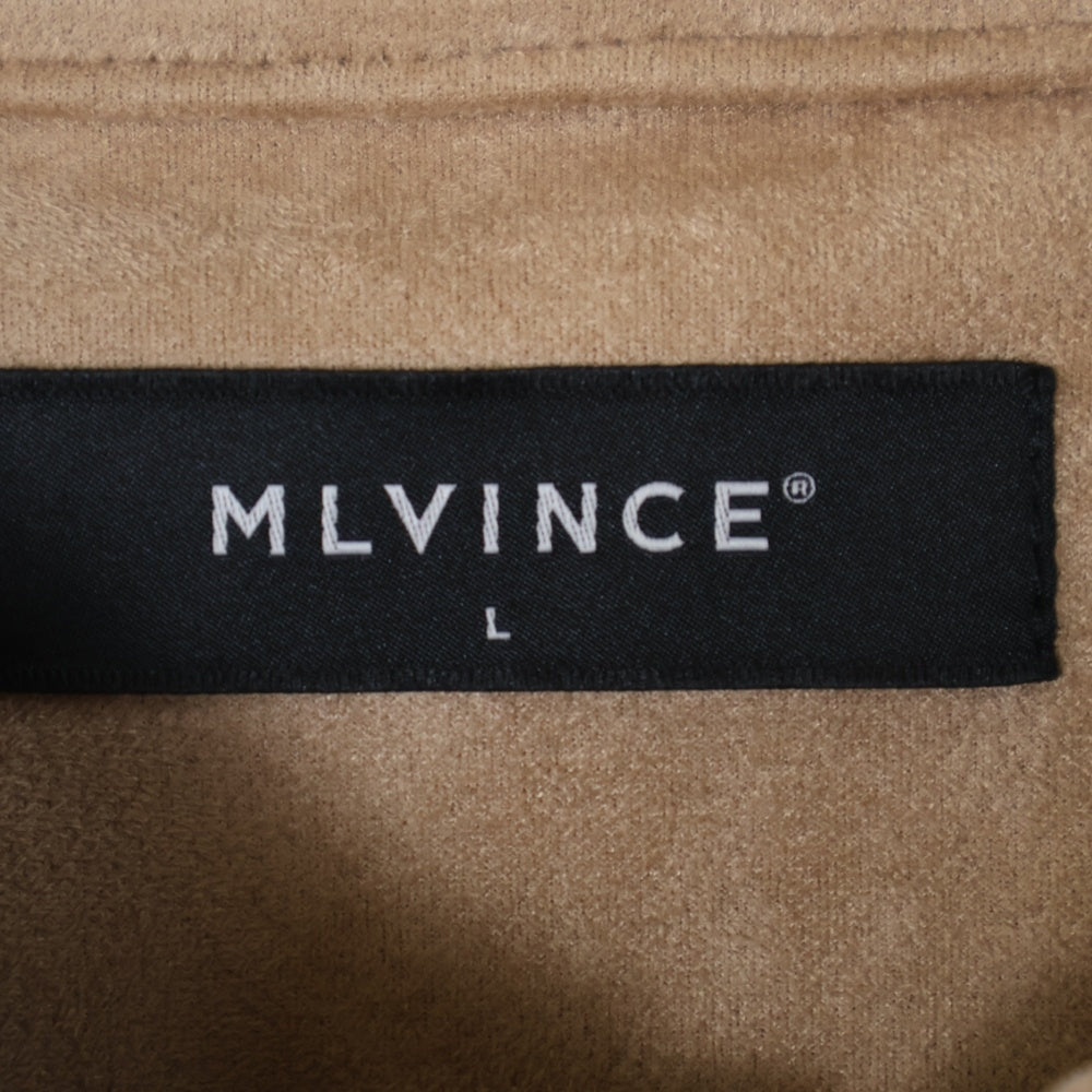 MLVINCE(メルヴィンス) EASY TRUCKER JACKET スウェード イージートラッカージャケット ベージュ