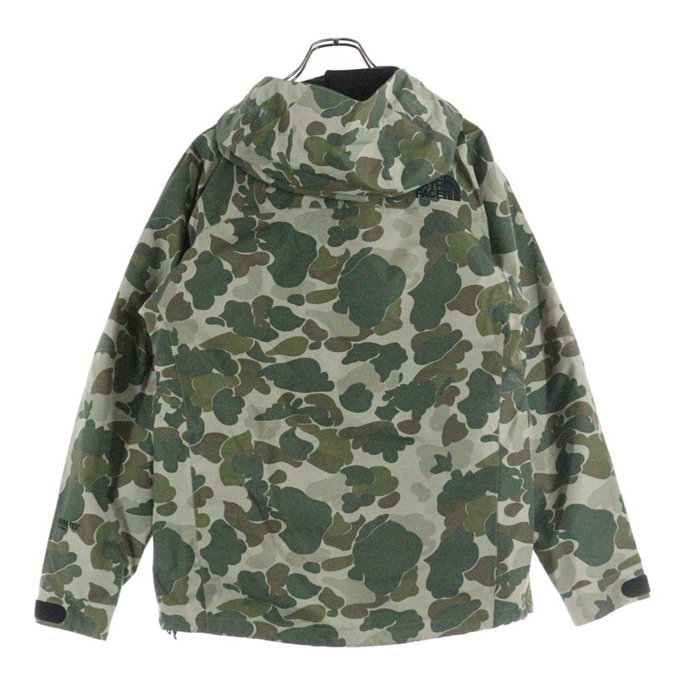 THE NORTH FACE(ザノースフェイス) MOUNTAIN JACKET GORE-TEX マウンテンジャケット ゴアテックス カモフラ柄 マウンテンジャケット ゴアテックス ジップアップフーデッドジャケット NP15105