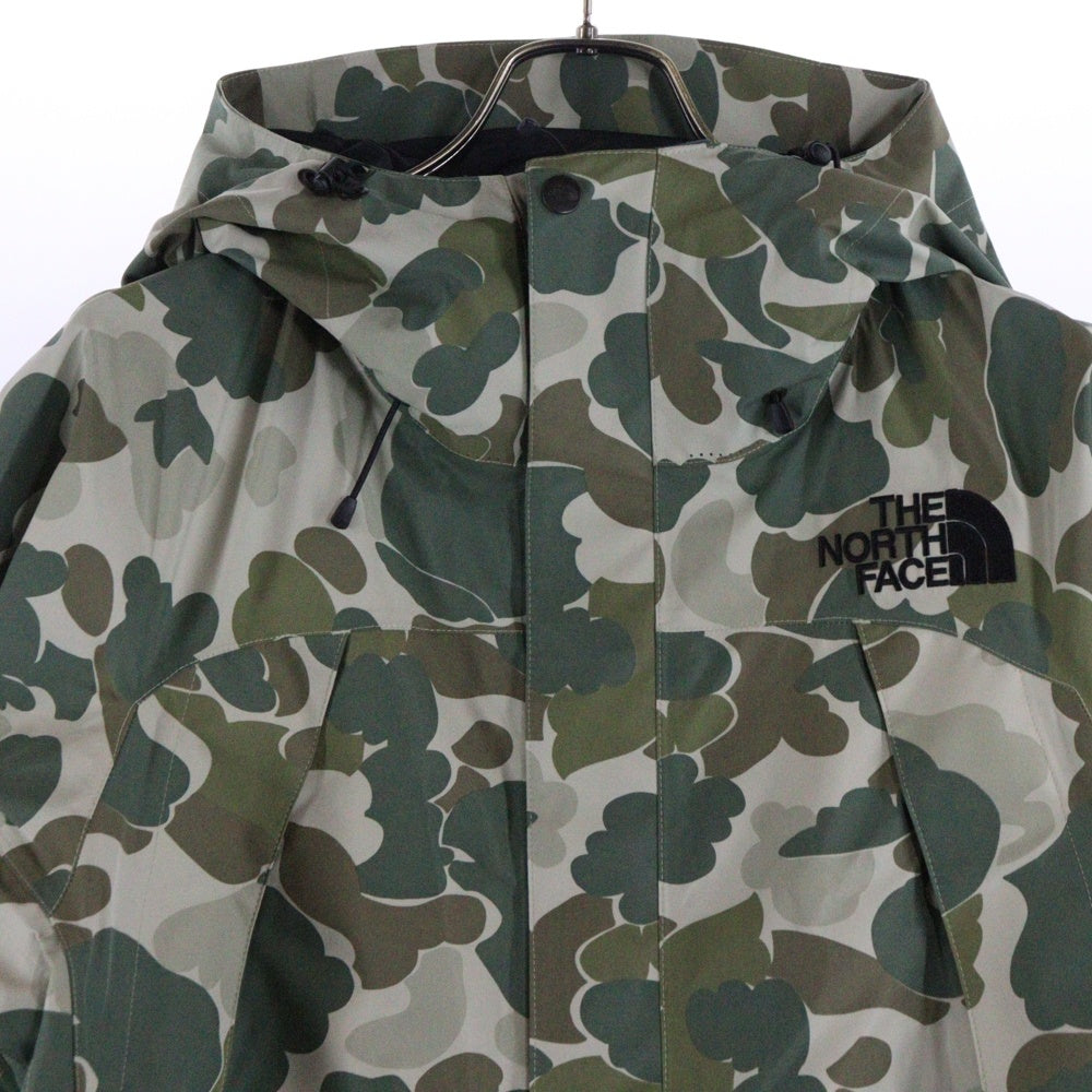 THE NORTH FACE(ザノースフェイス) MOUNTAIN JACKET GORE-TEX マウンテンジャケット ゴアテックス カモフラ柄 マウンテンジャケット ゴアテックス ジップアップフーデッドジャケット NP15105