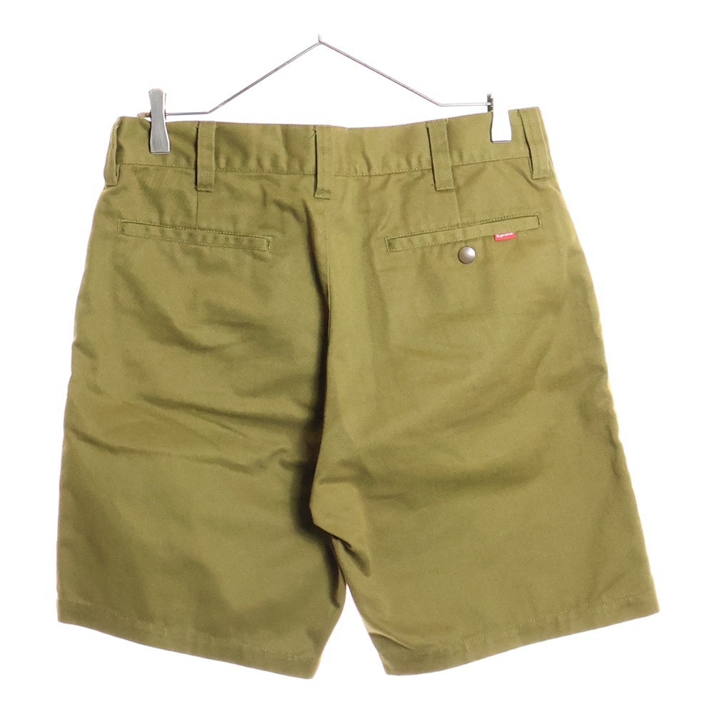 SUPREME(シュプリーム) Work Short コットン ワークショーツ ハーフパンツ カーキ