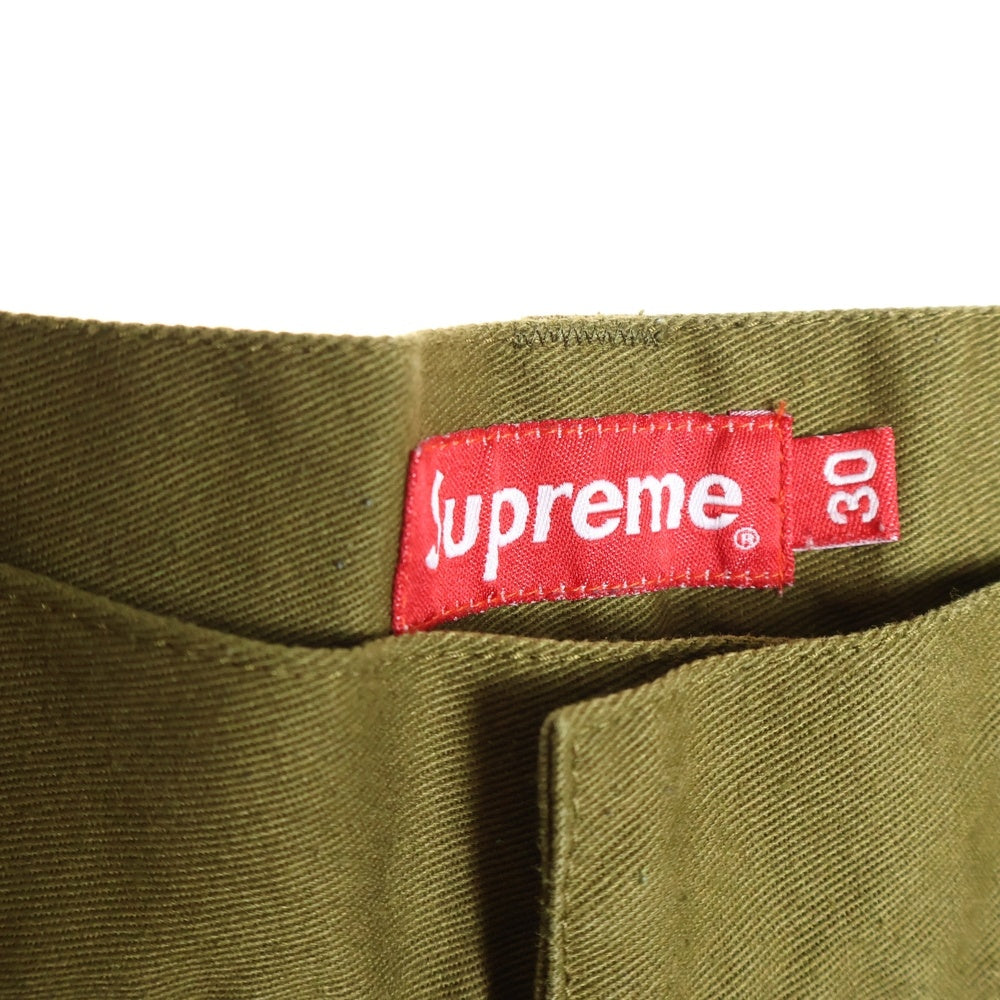SUPREME(シュプリーム) Work Short コットン ワークショーツ ハーフパンツ カーキ