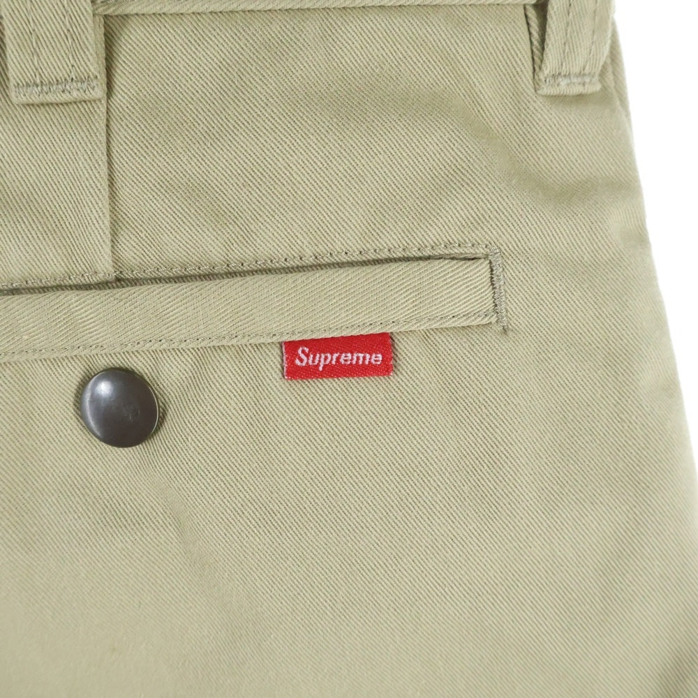 SUPREME(シュプリーム) Work Short ワークショーツ ハーフパンツ ベージュ
