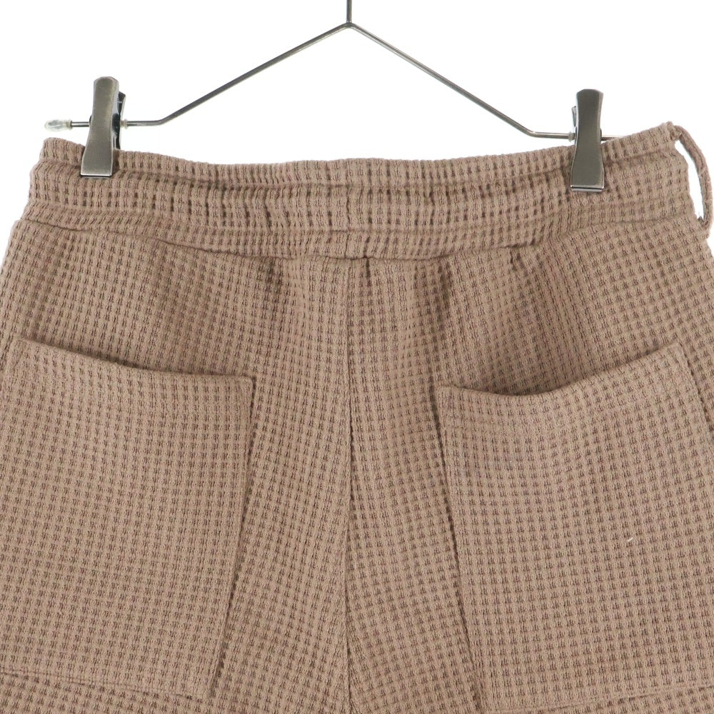 MLVINCE(メルヴィンス) 23SS WAFFLE SHORTS コットン ワッフル ハーフパンツ ショーツ ブラウン MV2023-001