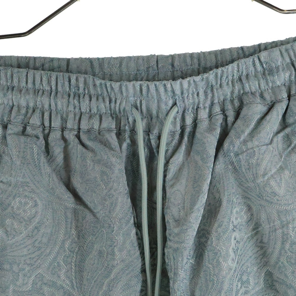 MLVINCE(メルヴィンス) 23SS JAQUARD PAISLEY SHORTS ジャガード ペイズリー ハーフパンツ ショーツ グレー MV23SS5-PSP033BL