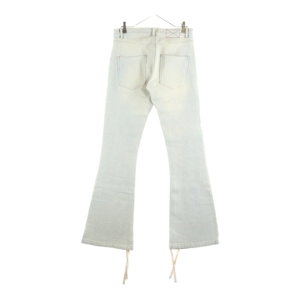 MLVINCE(メルヴィンス) MLVINCE(メルヴェンス)24AW SASHIKO FLARE JEANS 刺し子 フレア デニムパンツ インディゴ MV24AW11-AFJ33IN