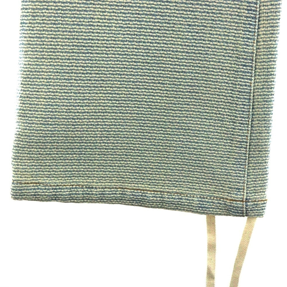 MLVINCE(メルヴィンス) MLVINCE(メルヴェンス)24AW SASHIKO FLARE JEANS 刺し子 フレア デニムパンツ インディゴ MV24AW11-AFJ33IN
