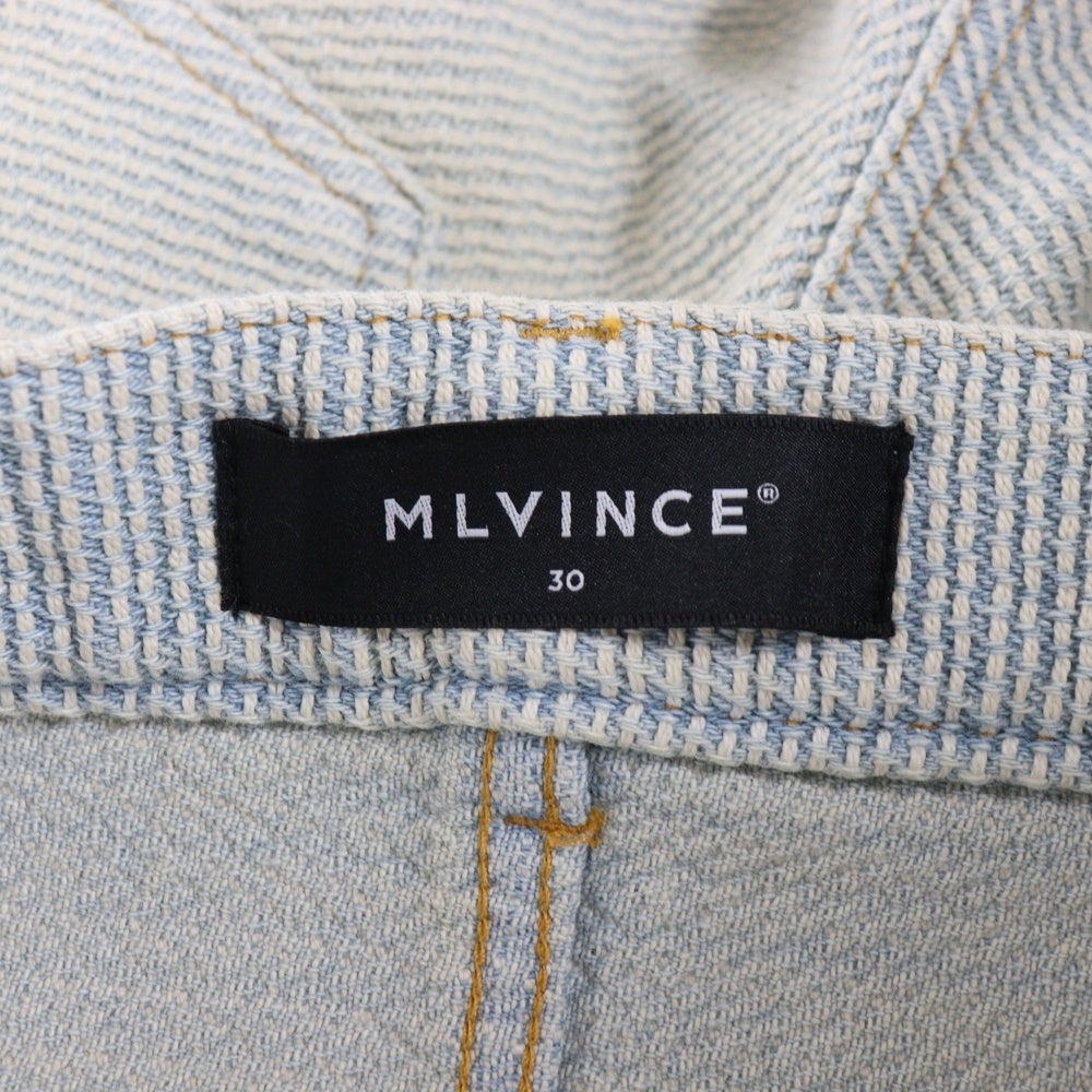 MLVINCE(メルヴィンス) MLVINCE(メルヴェンス)24AW SASHIKO FLARE JEANS 刺し子 フレア デニムパンツ インディゴ MV24AW11-AFJ33IN
