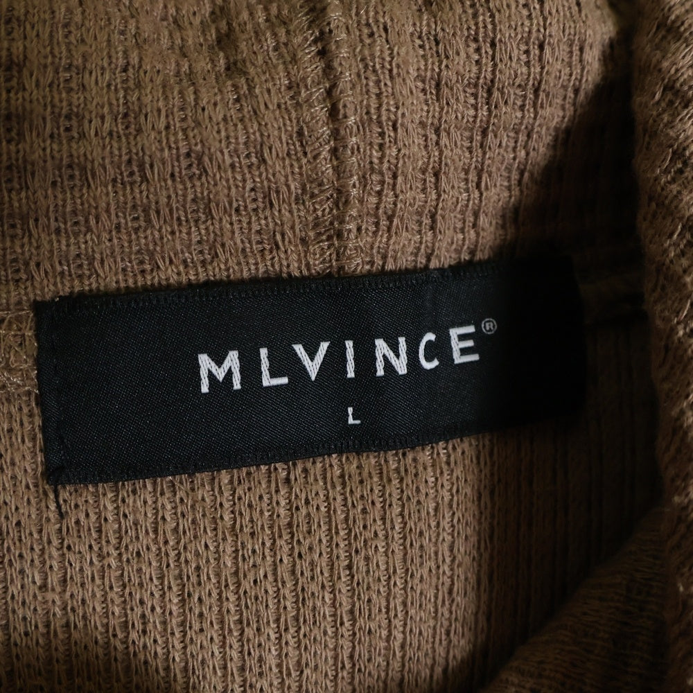 MLVINCE(メルヴィンス) 23SS WAFFLE HOODY ワッフル地 プルオーバーパーカー フーディー ベージュ MV23SS3-WHO011MO