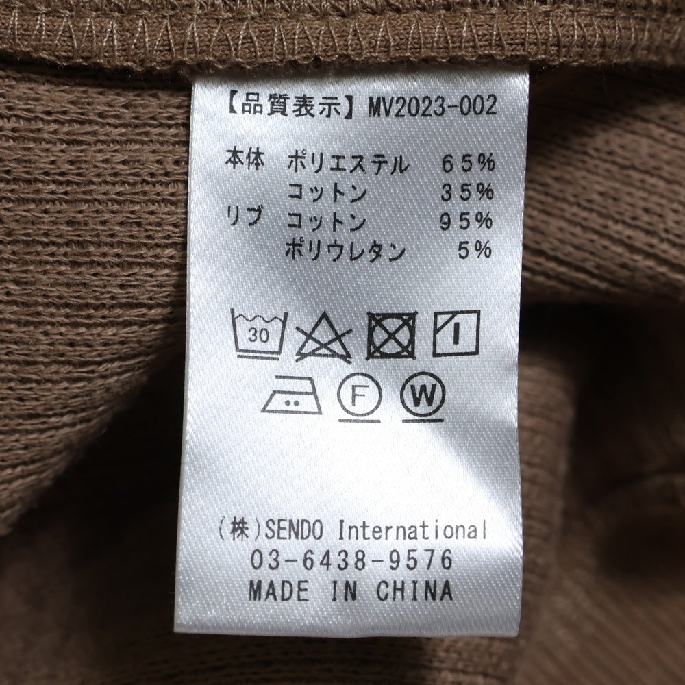 MLVINCE(メルヴィンス) 23SS WAFFLE HOODY ワッフル地 プルオーバーパーカー フーディー ベージュ MV23SS3-WHO011MO