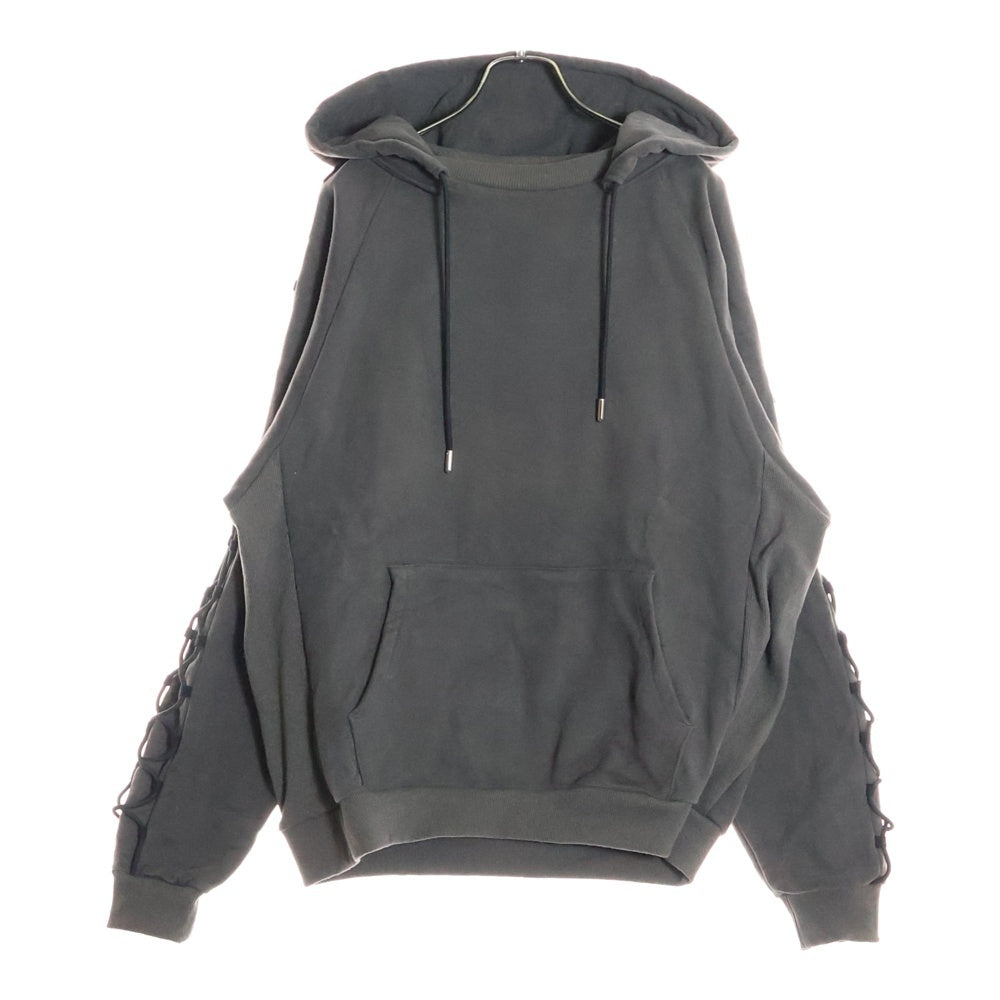 MLVINCE(メルヴィンス) 22AW HEAVY WEIGHT DRESS SLEEVE HOODY ヘビーウェイト ドレススリーブ加工 プルオーバースウェットパーカー MV22AW10-PKEO12SU