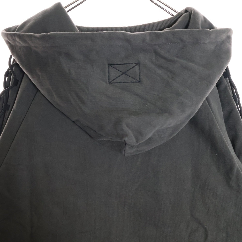 MLVINCE(メルヴィンス) 22AW HEAVY WEIGHT DRESS SLEEVE HOODY ヘビーウェイト ドレススリーブ加工 プルオーバースウェットパーカー MV22AW10-PKEO12SU