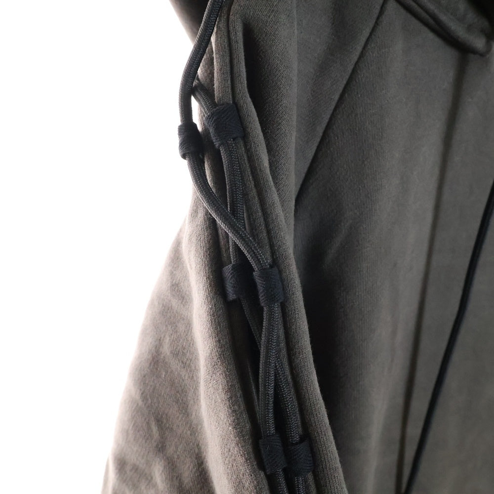 MLVINCE(メルヴィンス) 22AW HEAVY WEIGHT DRESS SLEEVE HOODY ヘビーウェイト ドレススリーブ加工 プルオーバースウェットパーカー MV22AW10-PKEO12SU