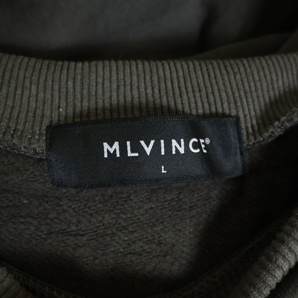 MLVINCE(メルヴィンス) 22AW HEAVY WEIGHT DRESS SLEEVE HOODY ヘビーウェイト ドレススリーブ加工 プルオーバースウェットパーカー MV22AW10-PKEO12SU