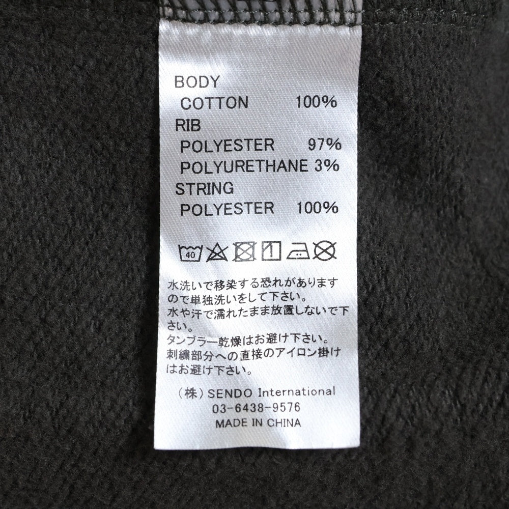 MLVINCE(メルヴィンス) 22AW HEAVY WEIGHT DRESS SLEEVE HOODY ヘビーウェイト ドレススリーブ加工 プルオーバースウェットパーカー MV22AW10-PKEO12SU