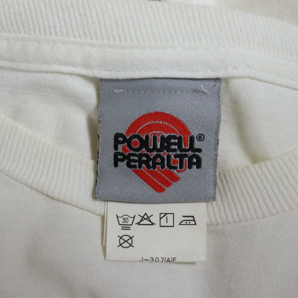 POWELL PERALTA(パウエルペラルタ) the POOL aoyama限定 BONES BRIGADE ボーンズブリゲード Tシャツ ホワイト