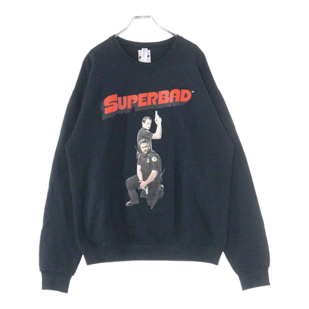 WACKO MARIA(ワコマリア) SUPERBAD CREW NECK SWEAT SHIRT スーパーバッド スウェットシャツ トレーナー ブラック