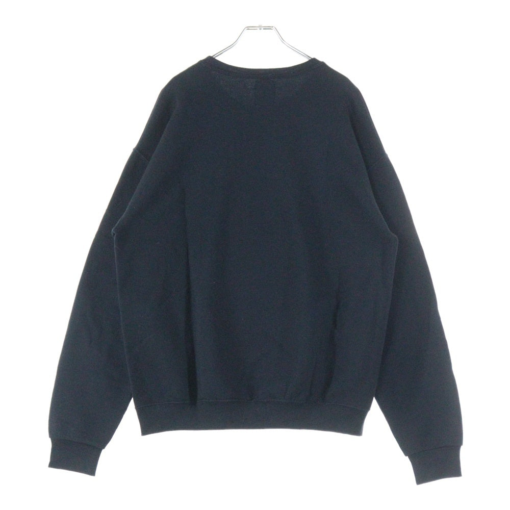WACKO MARIA(ワコマリア) SUPERBAD CREW NECK SWEAT SHIRT スーパーバッド スウェットシャツ トレーナー ブラック