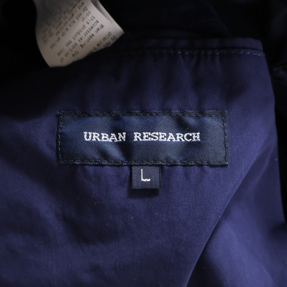 URBAN RESEARCH(アーバンリサーチ) ナイロン ロングコート ネイビー